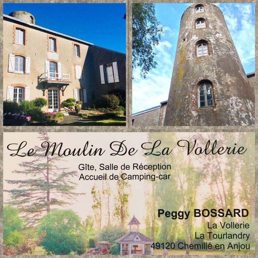 Le Moulin De La Vollerie Villa Chemille-en-Anjou Eksteriør bilde